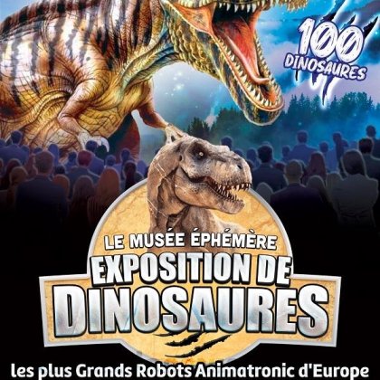 Dinosaures: Bordeaux accueille le Musée Éphémère® @ Parc des Expositions de Bordeaux