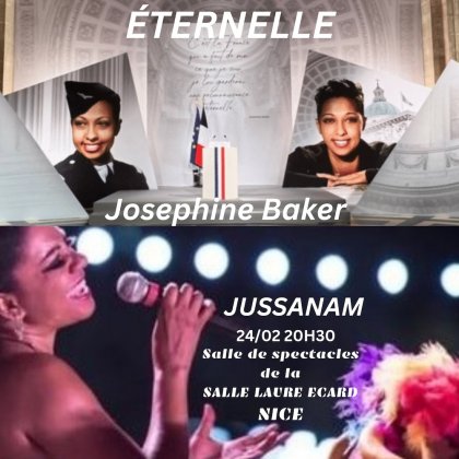Eternelle : Josephine Baker par Jussanam @ Salle Laure Ecard