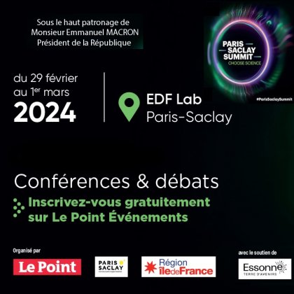 Paris-Saclay Summit - Choose Science @ EDF Lab Paris Saclay
