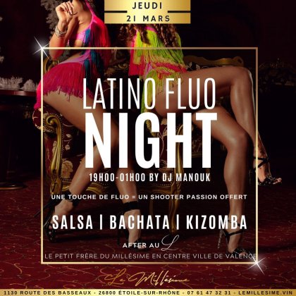 Latino Fluo Night @ Bar le Millésime