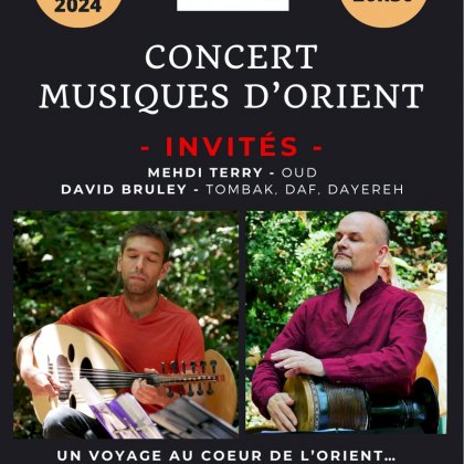 Mehdi Terry et David Bruley - Concert de Musiques d’Orient @ Institut des Musiques Persanes