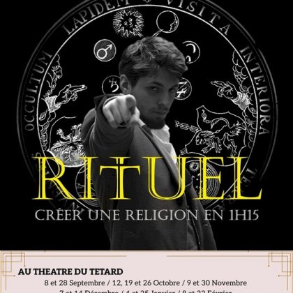 Damien Morgan dans Rituel @ Théâtre Le Têtard