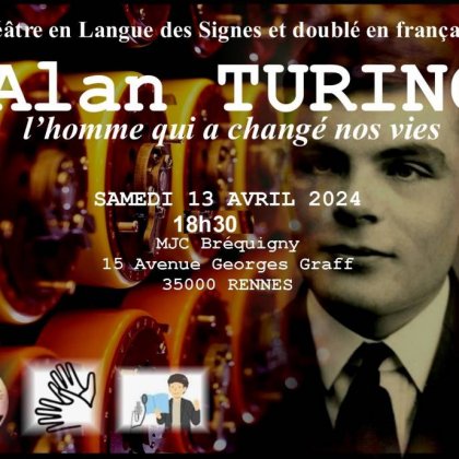 Alan Turing L'homme qui a changé nos vies @ MJC de Bréquigny