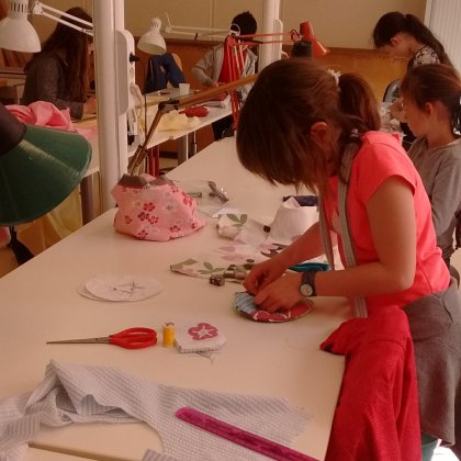 Festival Patri'mômes - Atelier couture enfants @ Salle d'Armenonville