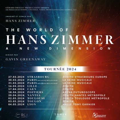 The World Of Hans Zimmer @ Halle Tony Garnier