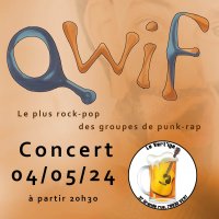 concert de qwif au vert ige @ vert