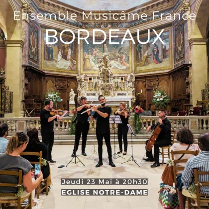 Concert 100% Vivaldi : Les 4 Saisons & concerti pour flûte  @ Eglise Notre-Dame 