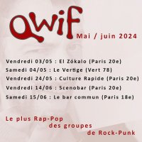 concert de qwif a culture rapide @ paris