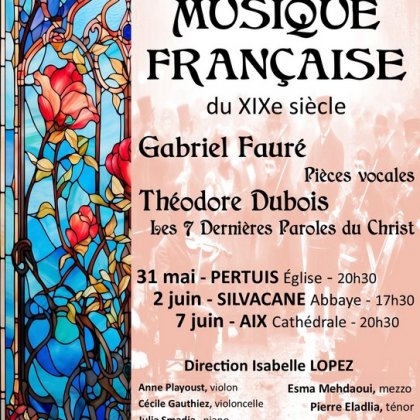 Choeur Cantabile - Musique française du 19ème siècle @ Eglise Saint-Nicolas