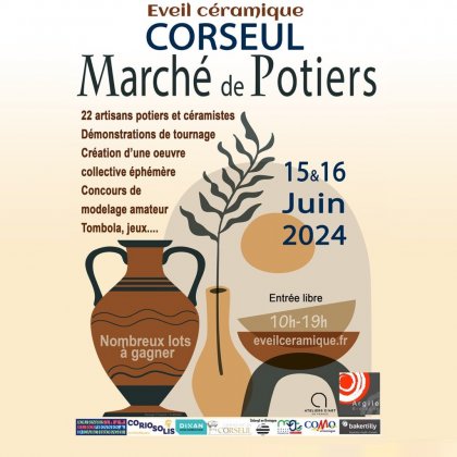 Éveil céramique - Marché de potier de Corseul @ Salle des sports