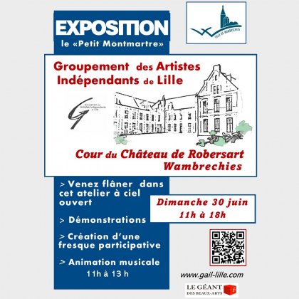 Exposition et démonstration de peinture et sculpture @ Château de Robersart