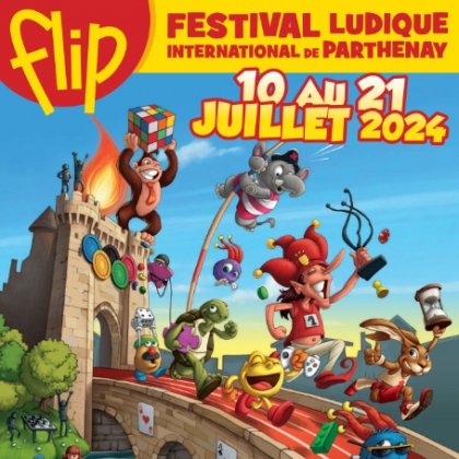 FLIP - Festival Ludique International @ Parthenay - Divers lieux