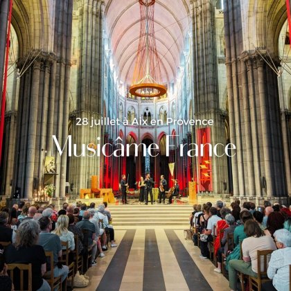 Concert d’été Musicâme France: Les 4 Saisons et l’Olimpiade de Vivaldi, Carmen de Bizet, Albinoni, Tchaïkovsky et plus @ Cathédrale Saint-Sauveur