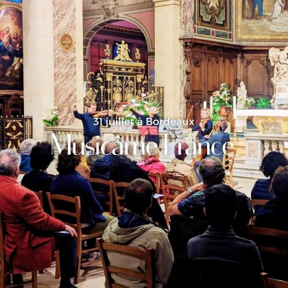 Vivaldi, Albinoni, Queen, Tchaïkovsky, Bizet, Gabe en concert à Bordeaux @ Eglise Notre-Dame 