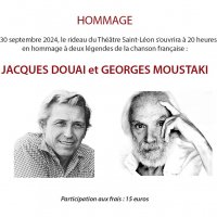 hommage a georges moustaki et jacques douai @ paris