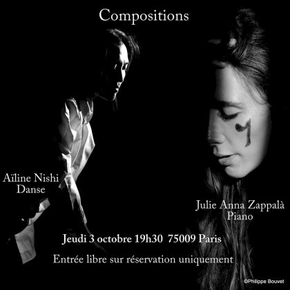 Compositions - Piano et danse contemporaine @ L'atelier