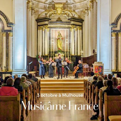 Musicâme France : Les 4 Saisons de Vivaldi & ses beaux concerti @ Eglise Sainte-Marie