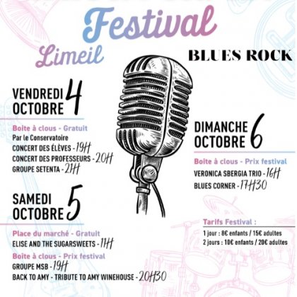 Limeil Blues Rock Festival  @ La Boîte à clous