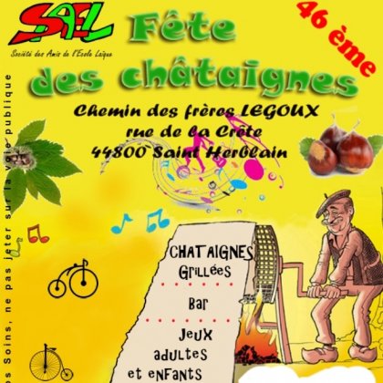 Fête des châtaignes @ SAEL - Société des Amis de l'École Laïque