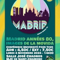 madrid annees 80 images de la movida @ saint-chamond