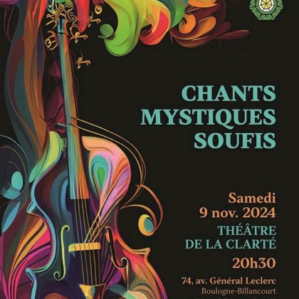 Chants et Musique Soufis de la Vallée du Nil @ Théâtre de La Clarté