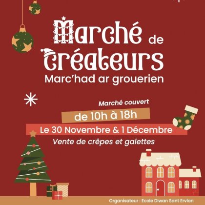 Marché de noël au Centre Culturel Breton @ Centre Culturel Breton - Yezhou ha Sevenadur