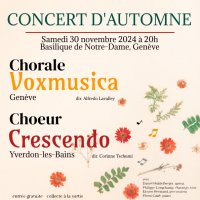 concert d automne @ geneve