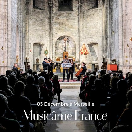 Concert de Noël : Vivaldi, Mozart, Strauss, Harry Potter... @ Abbaye Saint-Victor 