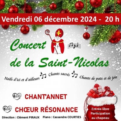 Concert de la Saint-Nicolas @ Eglise Saint-Germain