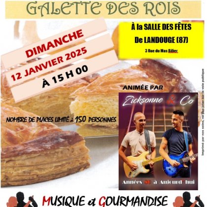 Musique et Gourmandise @ Salle des Fêtes de Landouge