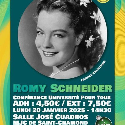 Romy Schneider @ MJC de Saint-Chamond