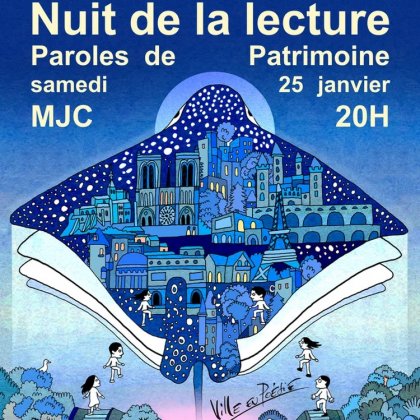 Nuit de la lecture 2025 @ MJC de Saint-Chamond