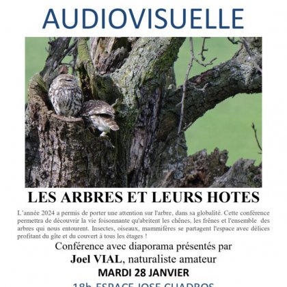 Les arbres et leurs hôtes @ MJC de Saint-Chamond