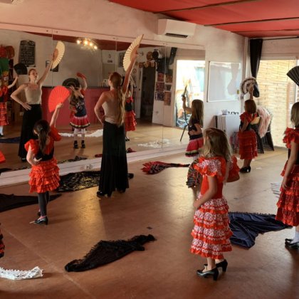 Flamencokids : Cours de danse Flamenco enfants @ Peña Sede Ibérica