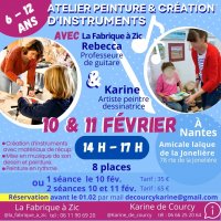 atelier peinture creation d instruments de musique @ nantes