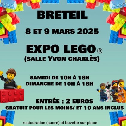 Exposition Lego @ Salle Yvon Charlès