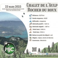 chalet de l aulp rocher du roux @ saint-chamond