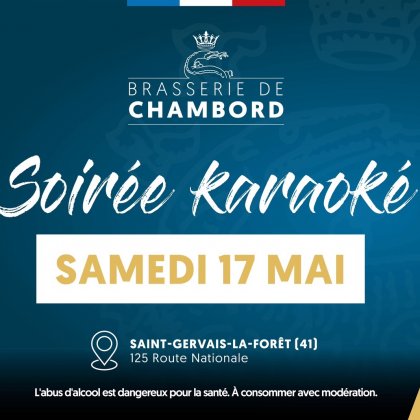 Soirée Karaoké @ La Brasserie de Chambord Soirée Karaoké @ La Brasserie de Chambord