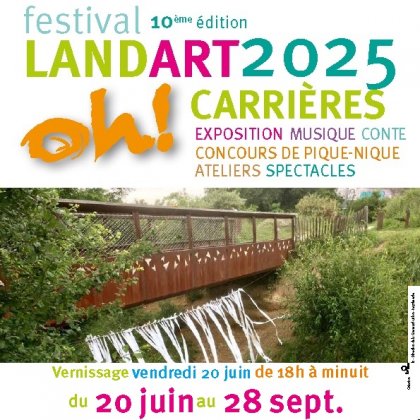 Festival land Arft Oh! Carrières 2025 - 10ème édition @ Eco-Parc René Dumont Festival land Arft Oh! Carrières 2025 - 10ème édition @ Eco-Parc René Dumont