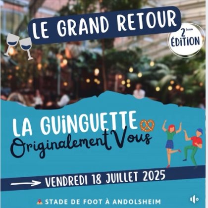 La Guinguette Originalement Vous - 2ème édition @ Stade de foot La Guinguette Originalement Vous - 2ème édition @ Stade de foot