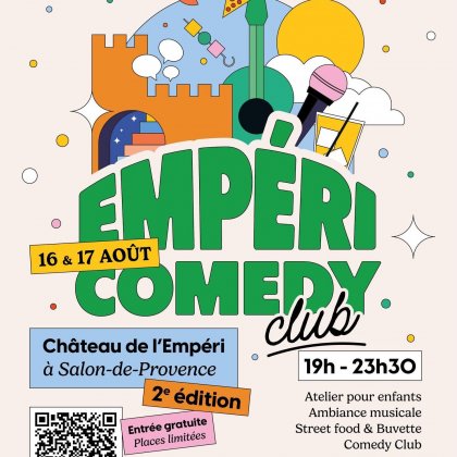 Festival Emperi Comedy Club - 2em édtion @ Château de l'Empéri