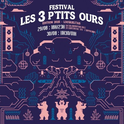 Festival Les 3 P'tits Ours @ La Coulée Verte
