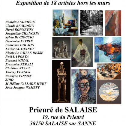 59e Salon des Peintres Oullinois @ Prieuré de Salaise-sur-Sanne