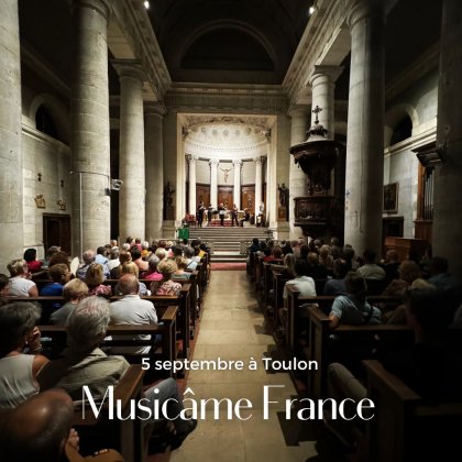 Concert Musicâme : Vivaldi, Queen, Mozart, Tchaïkovsky... @ Eglise Saint-Louis Concert Musicâme : Vivaldi, Queen, Mozart, Tchaïkovsky... @ Eglise Saint-Louis