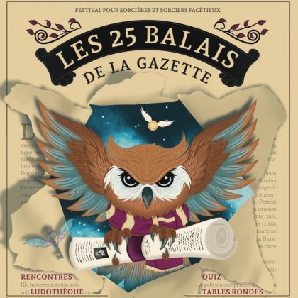Les 25 balais de la Gazette, Festival pour sorcières et sorciers facétieux @ La Ferme du Buisson Les 25 balais de la Gazette, Festival pour sorcières et sorciers facétieux @ La Ferme du Buisson