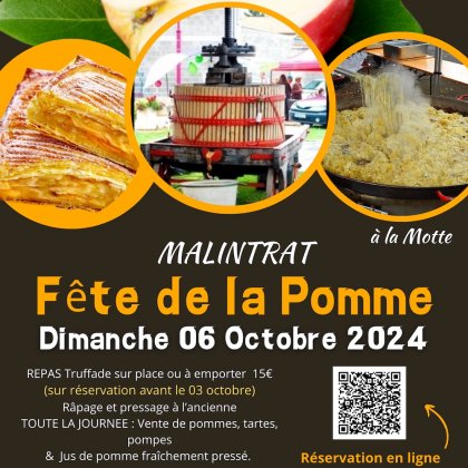 Fête de la pomme @ Zone de loisirs La Motte Fête de la pomme @ Zone de loisirs La Motte