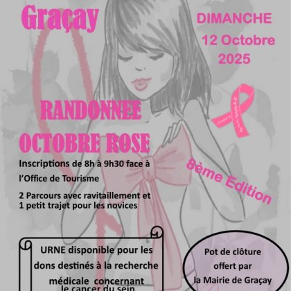 Randonnée Octobre Rose @ Office de Tourisme Randonnée Octobre Rose @ Office de Tourisme
