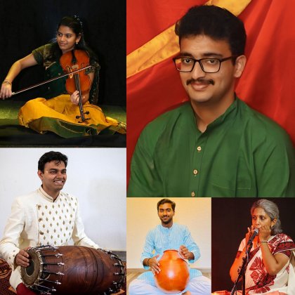 Sangeet Yatra - Musique classique du Sud de l'Inde @ Centre Mandapa Sangeet Yatra - Musique classique du Sud de l'Inde @ Centre Mandapa