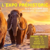 l exposition prehistoric @ chambery