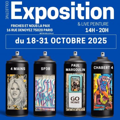 Expo Street Art Sud Manche 2 @ Galerie Friches et nous la paix